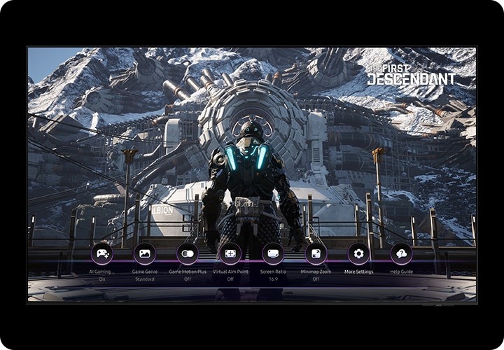 벽에 TV가 설치되어 있으며, 화면 속에는 여러 예능과 드라만 메인 화면이 보입니다.