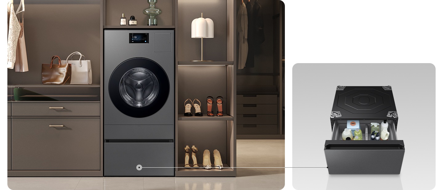 수납함 설치 이미지