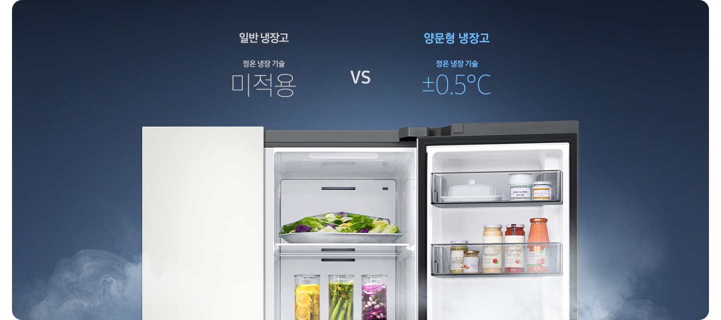 ±0.5℃ 정온 냉장 기술 이미지